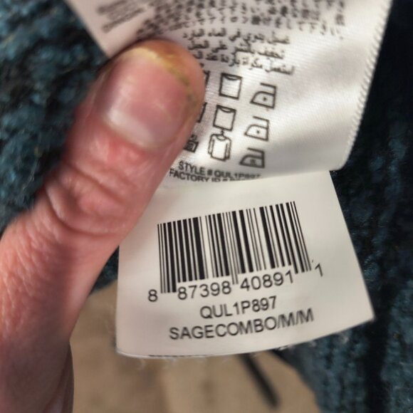 BCBGeneration Womens Top Teal Knit Sweater Blouse Cold Shoulder Size Medium - Picture 8 of 16